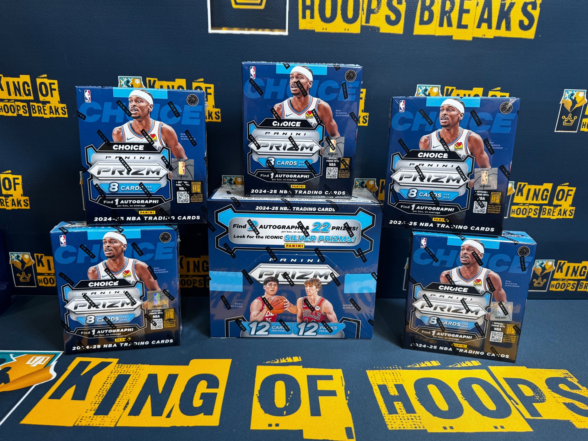 Best Deal - Basketball Break #1666 6-box Prizm choice and hobby mixer -Tiered Random Team Break