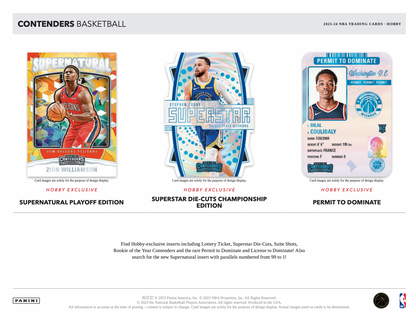 Best Deal - 2023/24 Panini Contenders Basketball Hobby Box
