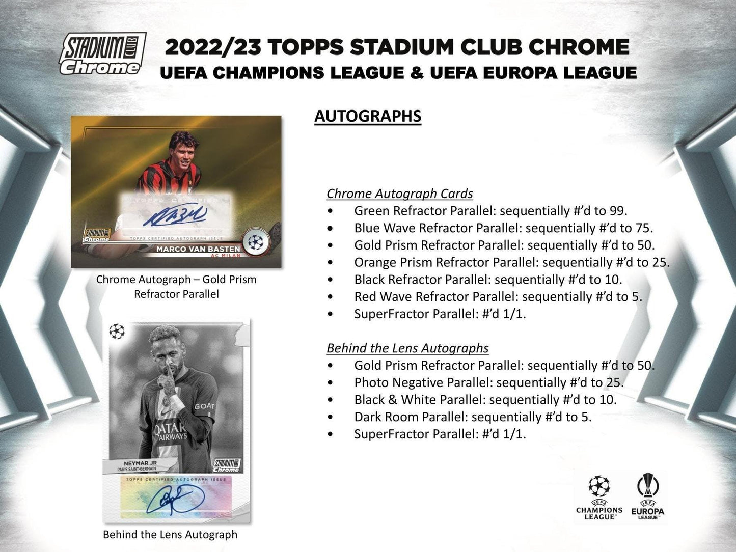 Best Deal - 22-23 Topps UEFA UCC Stadium Club Chrome Hobby Box Soccer Trading Cards