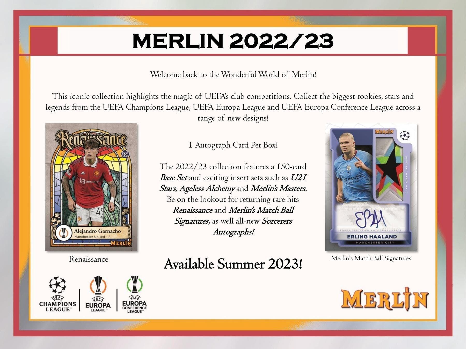 Best Deal - 22-23 Topps Merlin Chrome  UEFA Club Competitions Soccer Hobby Box Cards