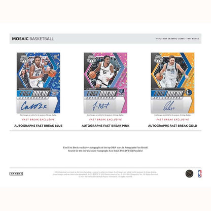 Best Deal - 23-24 Panini Mosaic Fast Break Basketball Hobby Box