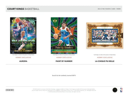 Best Deal - Panini Court Kings 2024-25 Hobby Box