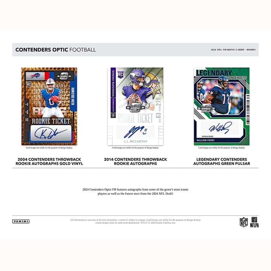 Best Deal - 2024 Panini CONTENDERS OPTIC Football Hobby Box
