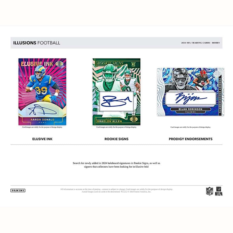 Best Deal - Panini Illusions Football 2024 Hobby Box