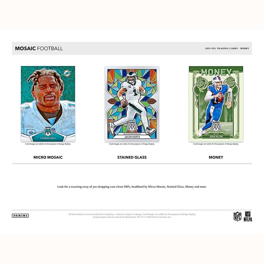 Best Deal - 2024 Panini Mosaic Football Hobby Box