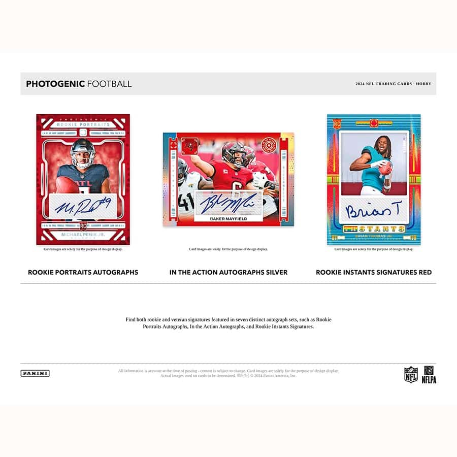Best Deal - Panini Photogenic Football 2024 Hobby Box