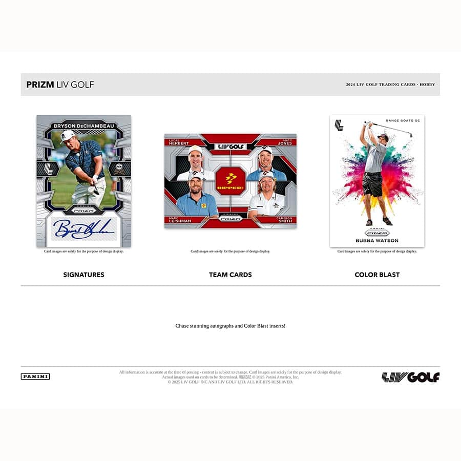 Best Deal - Panini LIV GOLF 2024 - Hobby Box