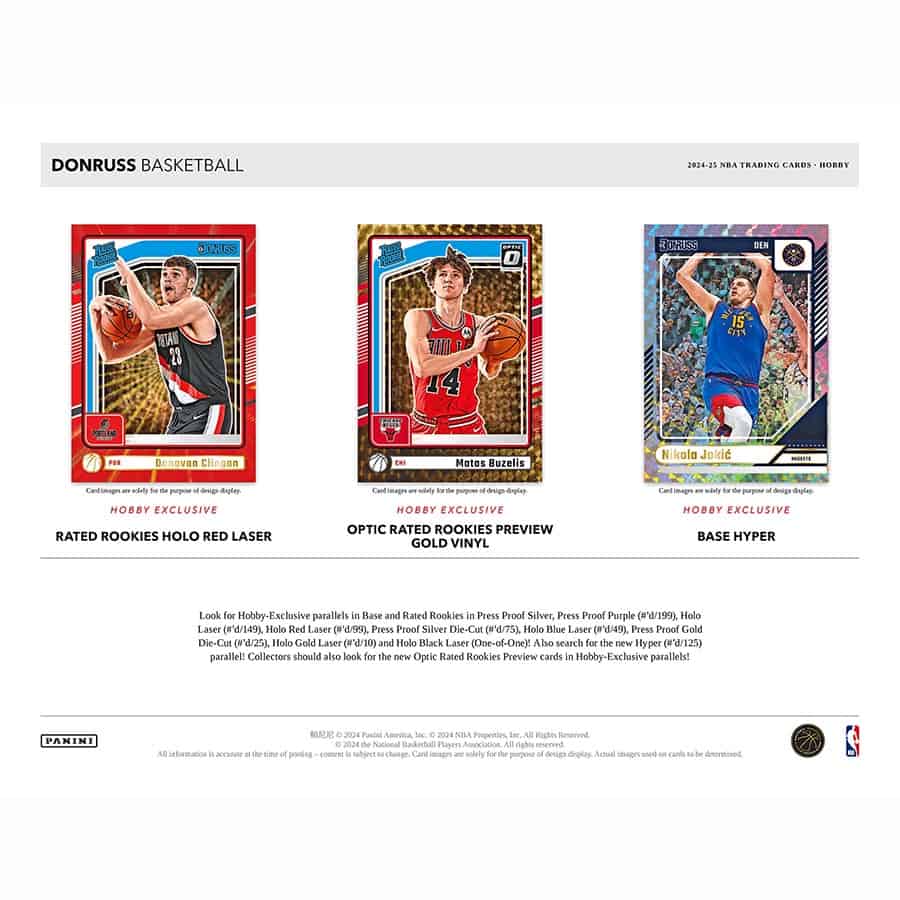 Best Deal - Panini Donruss Basketball 2024-25 Hobby Box