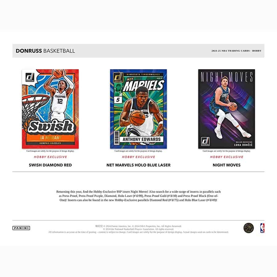 Best Deal - Panini Donruss Basketball 2024-25 Hobby Box
