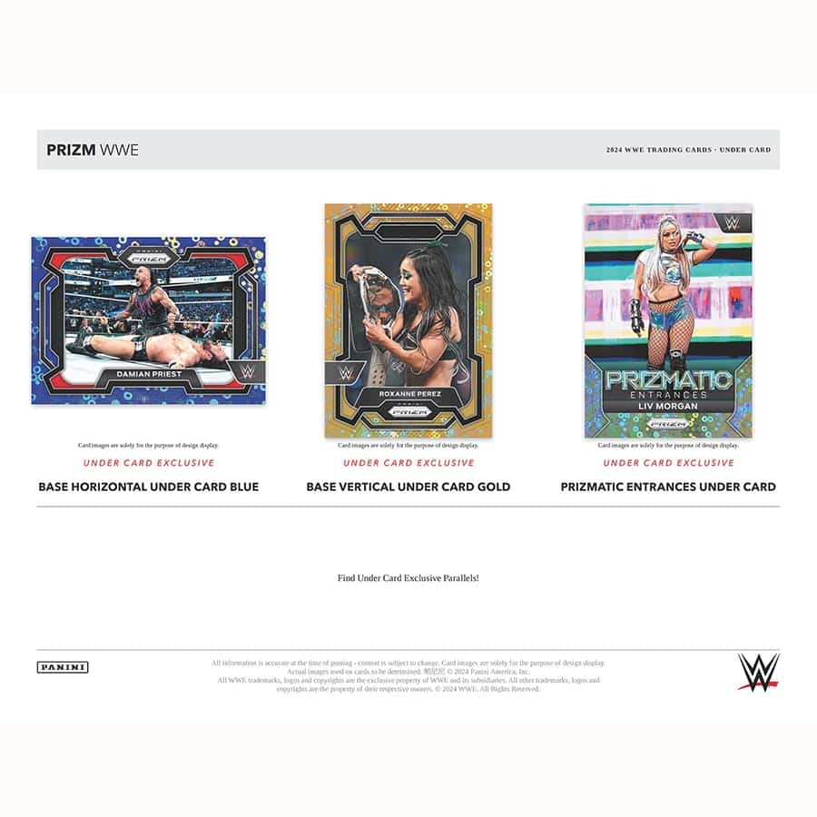 Best Deal - 2024 Panini Prizm WWE Under Card Hobby Box