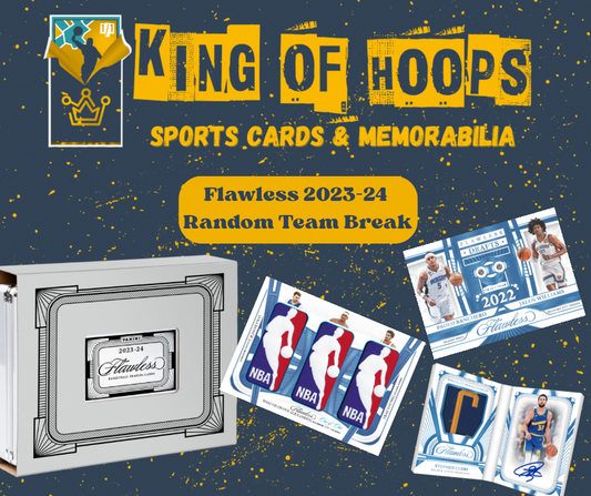 Best Deal - Basketball Break #1693 Flawless 2023-24 hobby box- Random Team Break