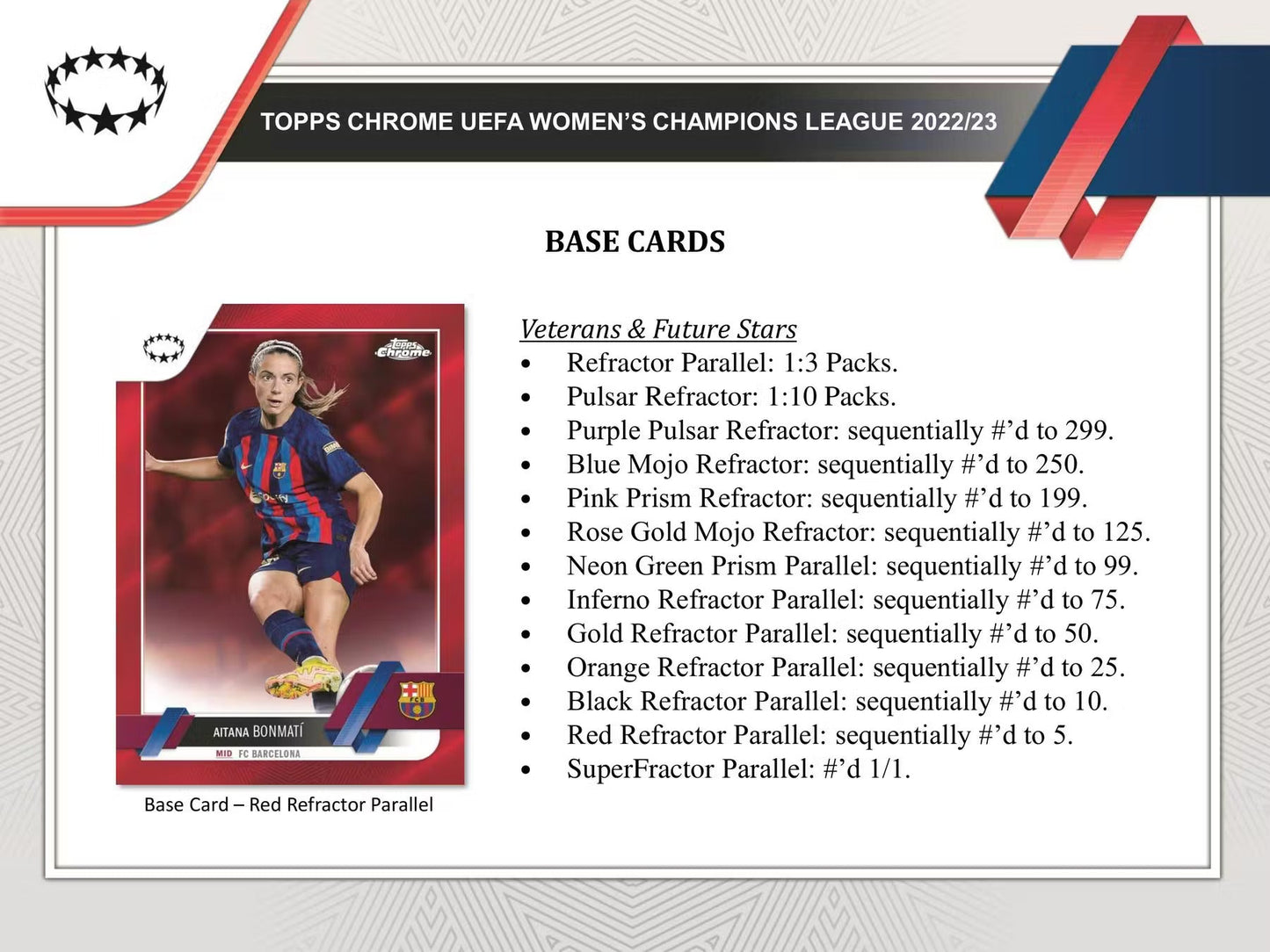Best Deal - 2022-2023 Topps Chrome UEFA Women's Champions League Hobby Box