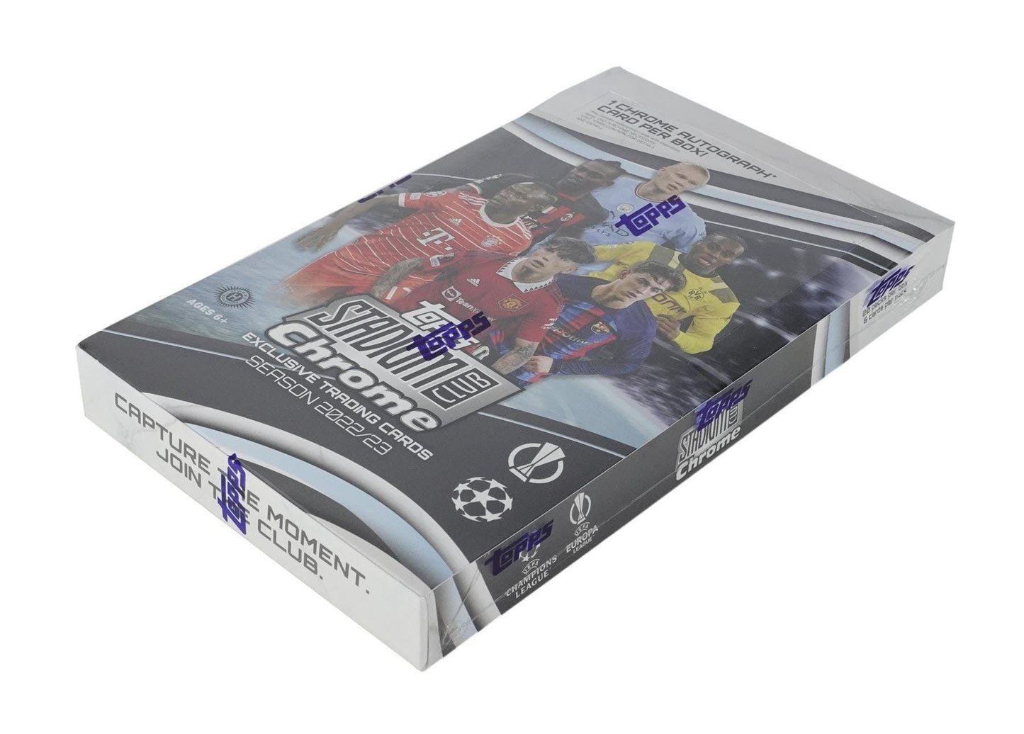 Best Deal - 22-23 Topps UEFA UCC Stadium Club Chrome Hobby Box Soccer Trading Cards