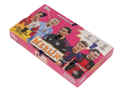 Best Deal - 2023-24 Topps UEFA Club Competitions Merlin Chrome Soccer Hobby Box