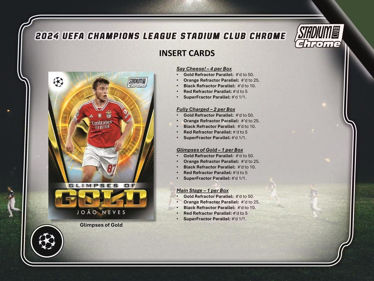 Best Deal - 2023/24 Topps Stadium Club Chrome UEFA Club Competitions Soccer Hobby Box