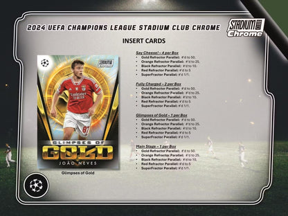 Best Deal - 2023/24 Topps Stadium Club Chrome UEFA Club Competitions Soccer Hobby Box