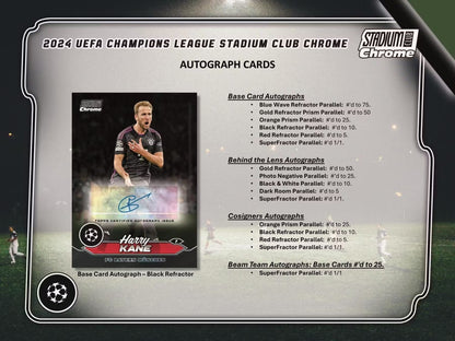 Best Deal - 2023/24 Topps Stadium Club Chrome UEFA Club Competitions Soccer Hobby Box