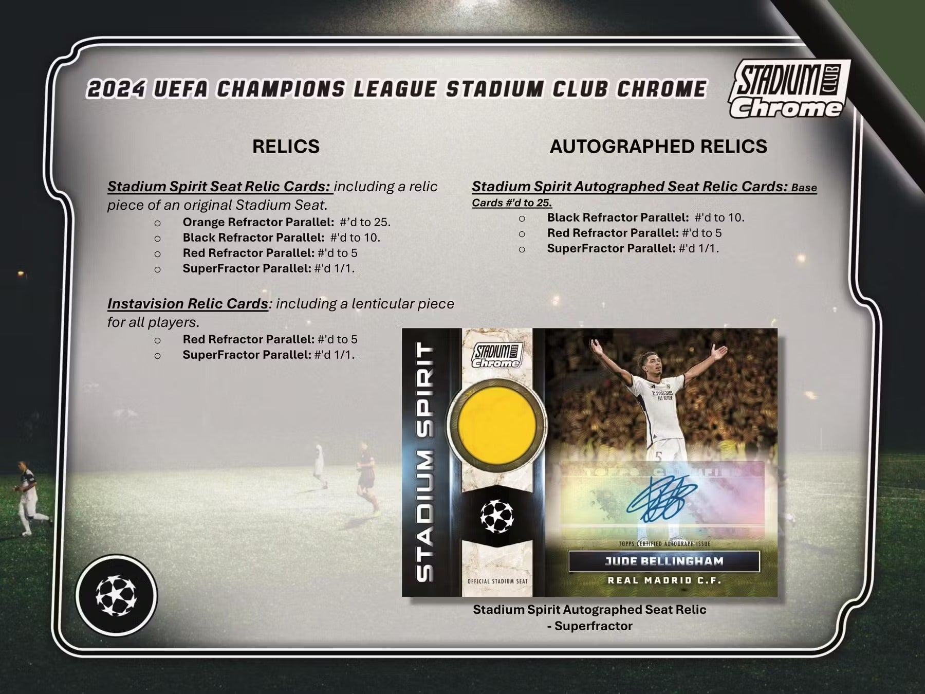 Best Deal - 2023/24 Topps Stadium Club Chrome UEFA Club Competitions Soccer Hobby Box