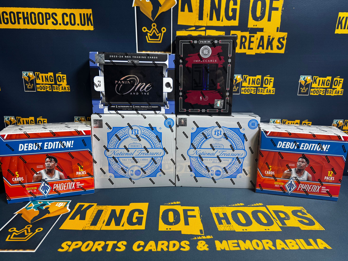 Best Deal - Basketball Break #1646 6-box National Treasures-Impeccable- One and One 2023-24 mixer- random team break