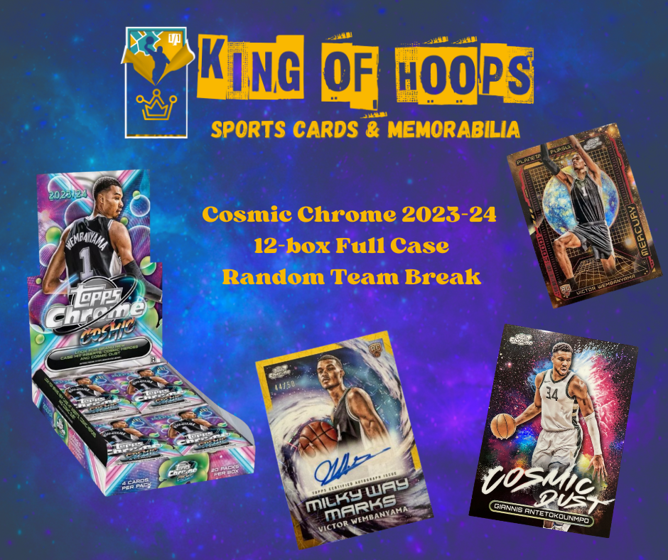 Best Deal - Basketball Break #1638 WEEKEND MEGA 12-box (full case) Topps Cosmic Chrome 2023-24 - Random Team Break