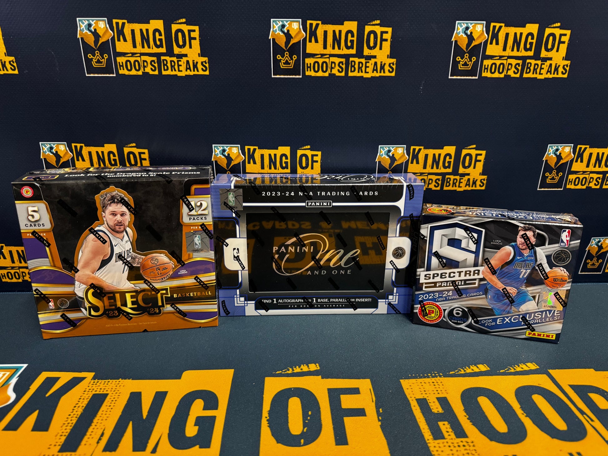 Best Deal - Basketball Break #1647 3-box 2023-24 One and One -Select-Spectra mixer - Tiered Random Break