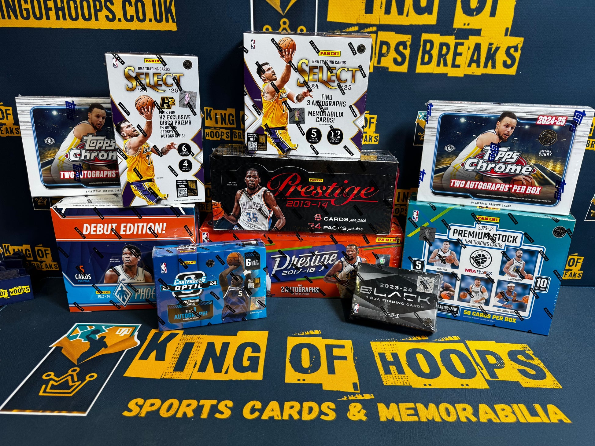 Best Deal - Basketball Break #1718 10-box multi-year SUNDAY MEGA mixer - Random Team Break