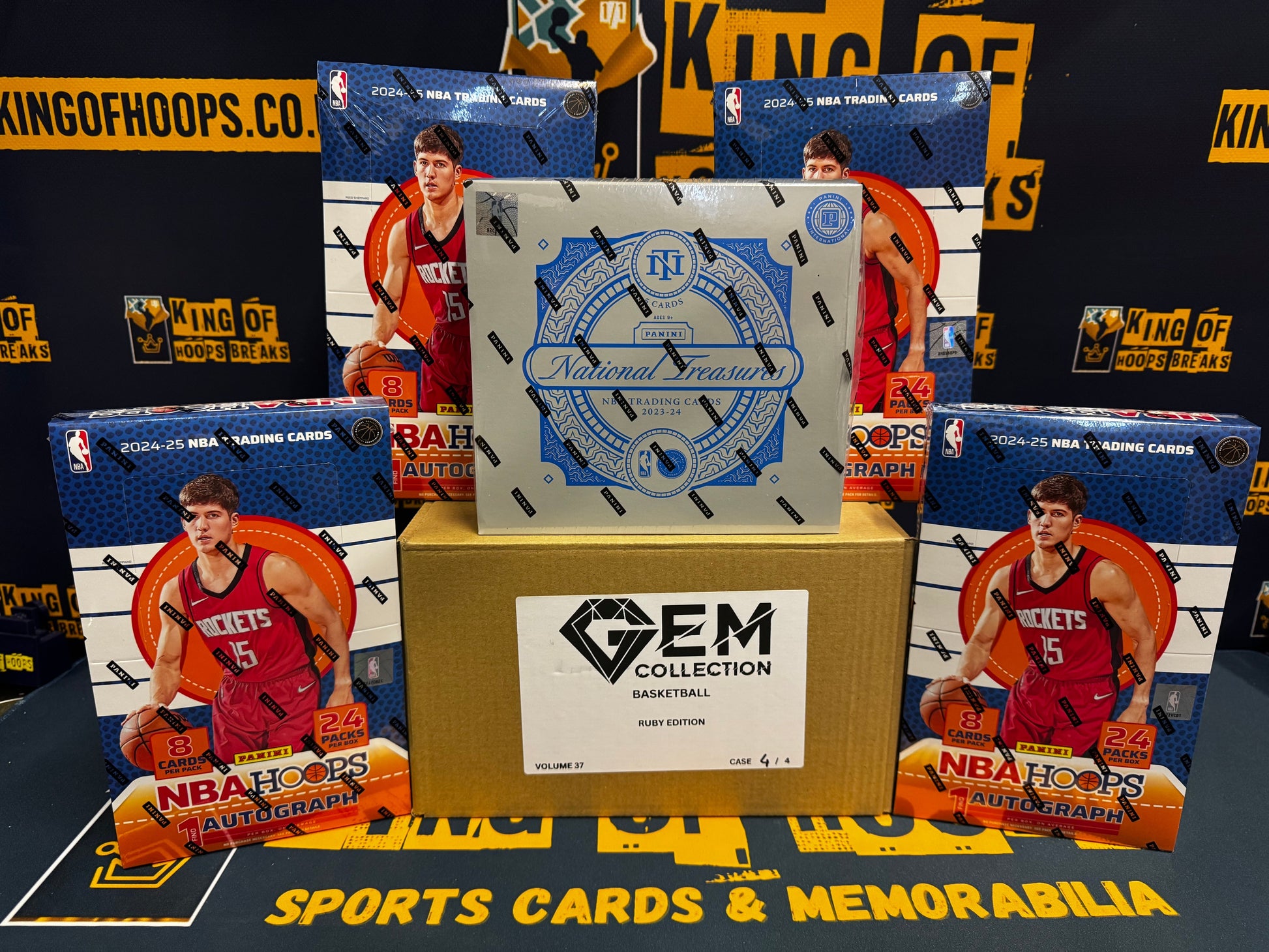 Best Deal - Basketball Break #1657 11-box SUNDAY MEGA - NT-Gem Collection-Hoops mixer- random team break