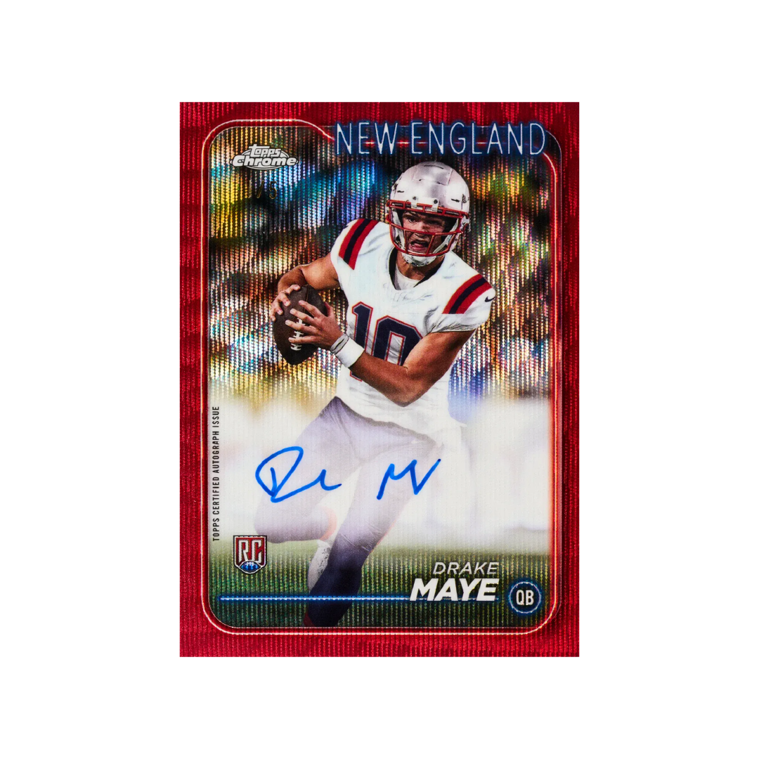 Best Deal - Topps Chrome Football 2024 Hobby Box