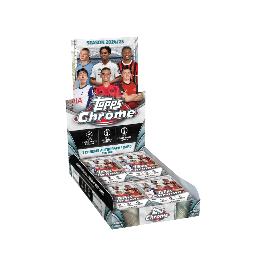 Best Deal - Topps Chrome UEFA Club Competitions UCC 2024-25 Hobby Box