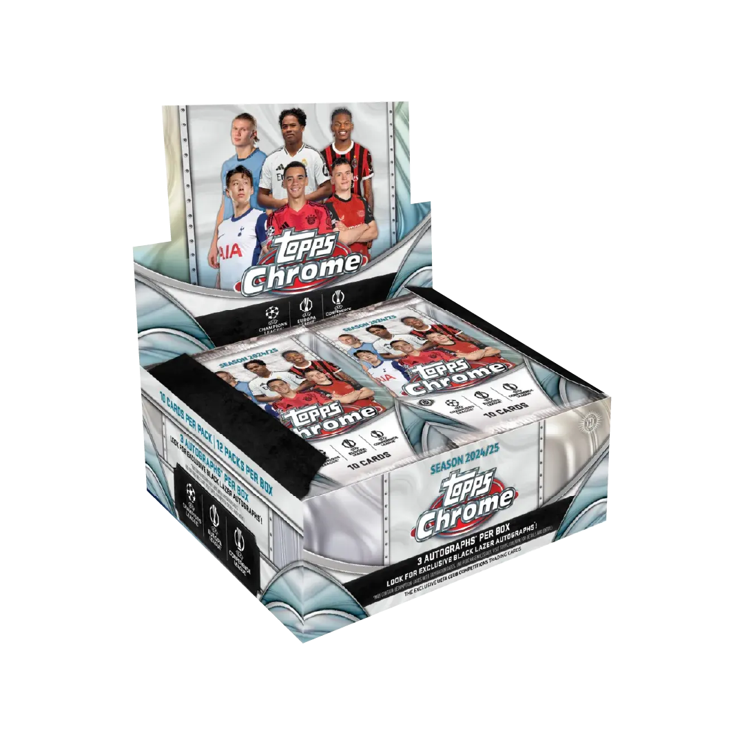 Best Deal - Topps Chrome UEFA Club Competitions UCC 2024-25 Jumbo Box