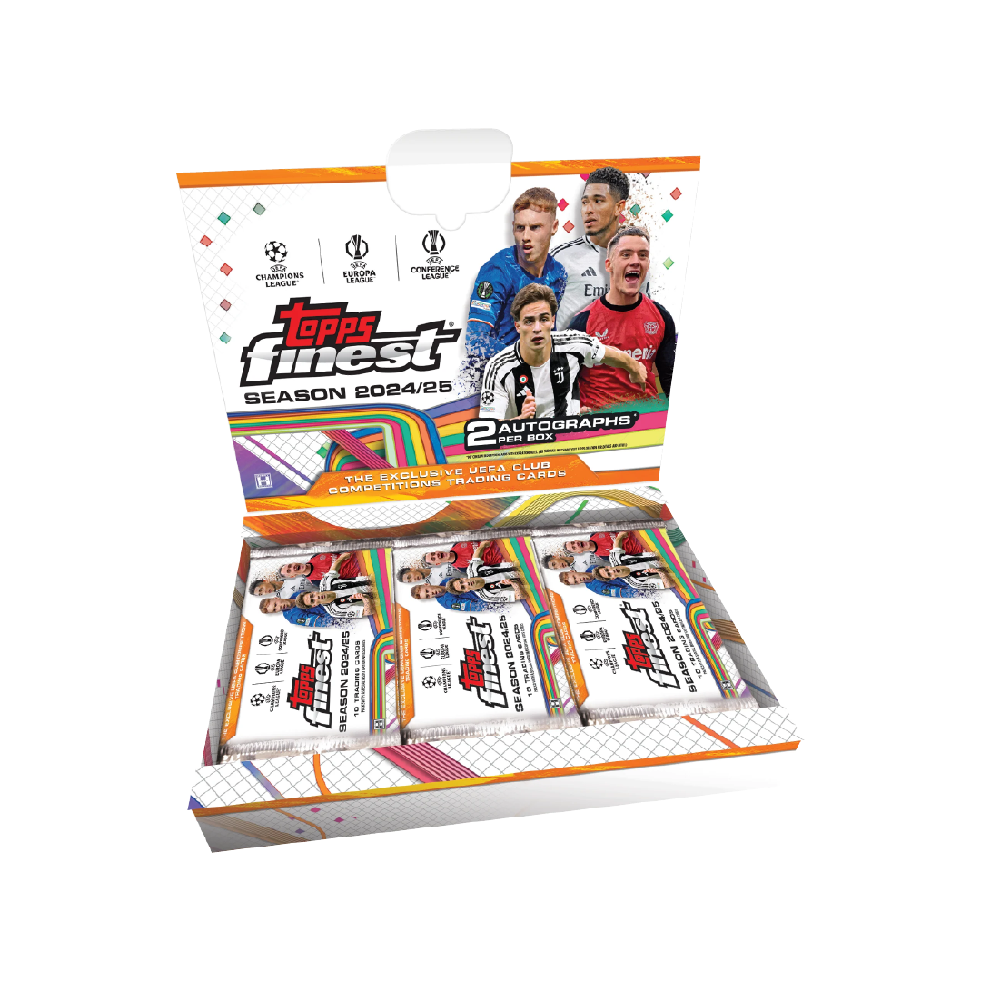 Best Deal - Topps Finest UEFA Club Competitions Hobby Box 2024/25