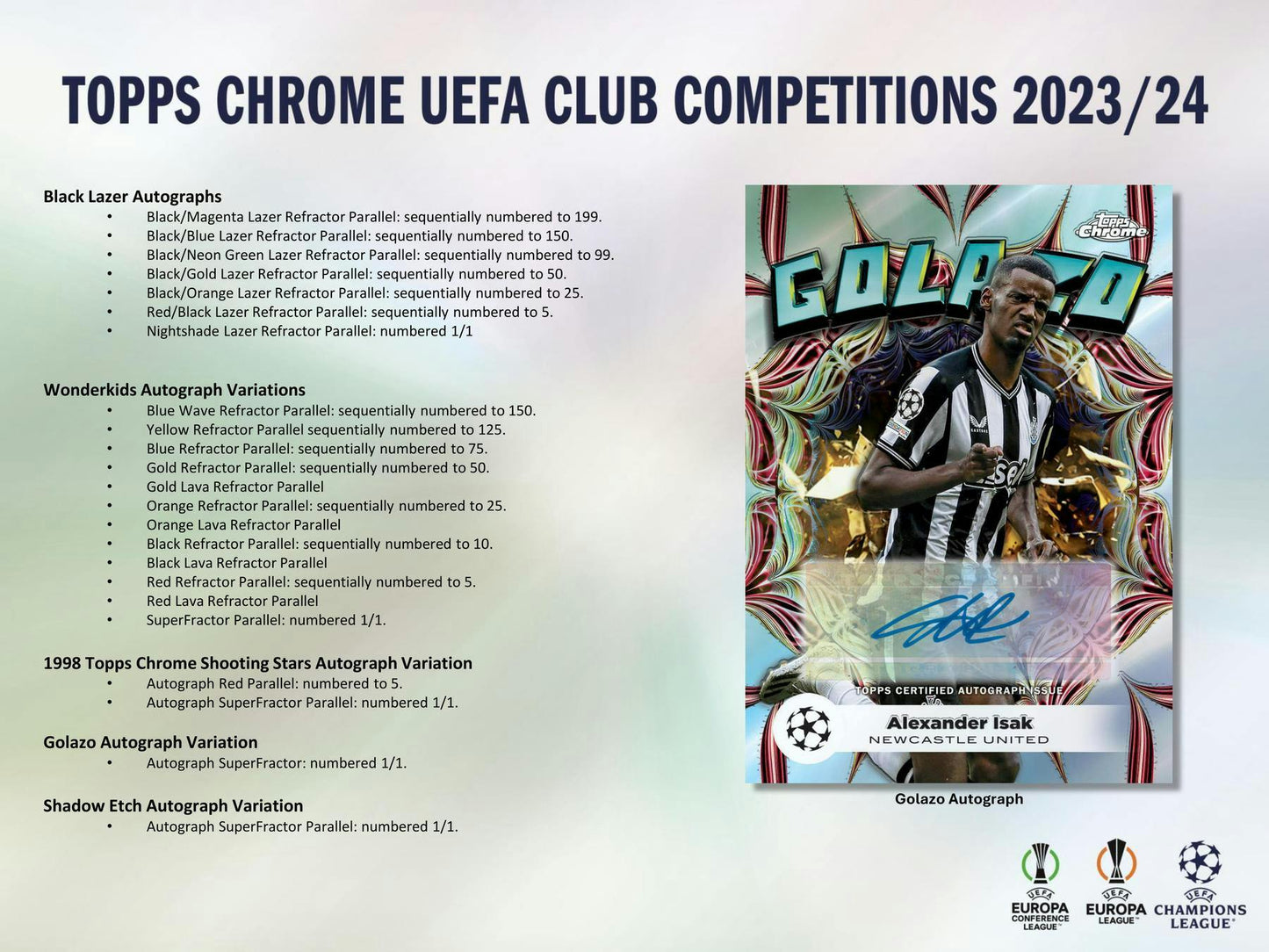 Best Deal - 2023-24 Topps Chrome UEFA Club Competitions Football Soccer Hobby Box