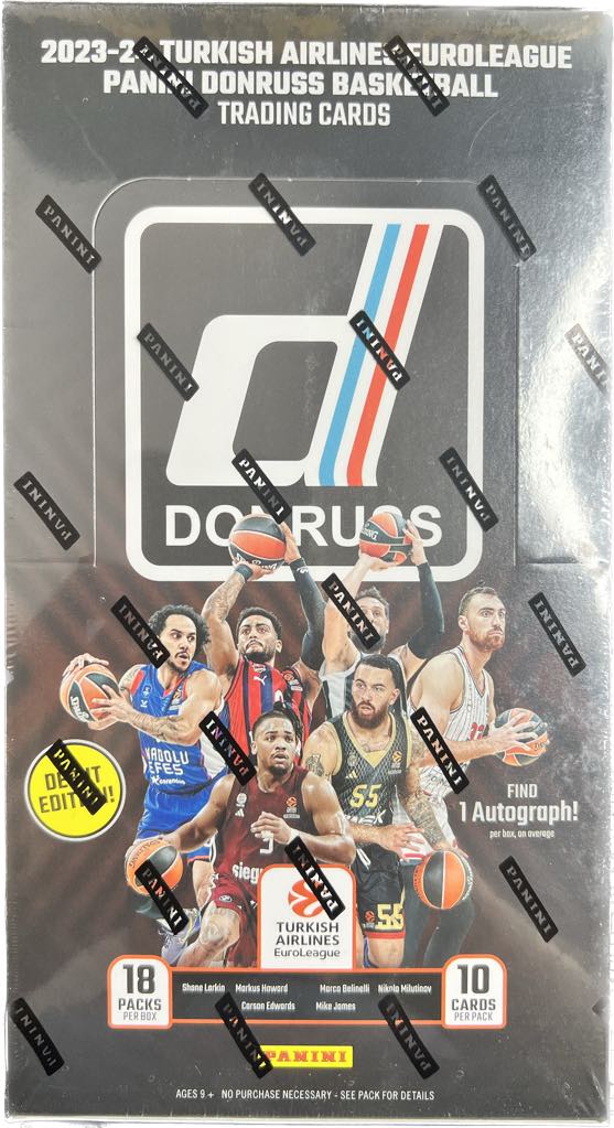 Best Deal - 2023-24 Panini Donruss Euroleague Basketball Hobby Box