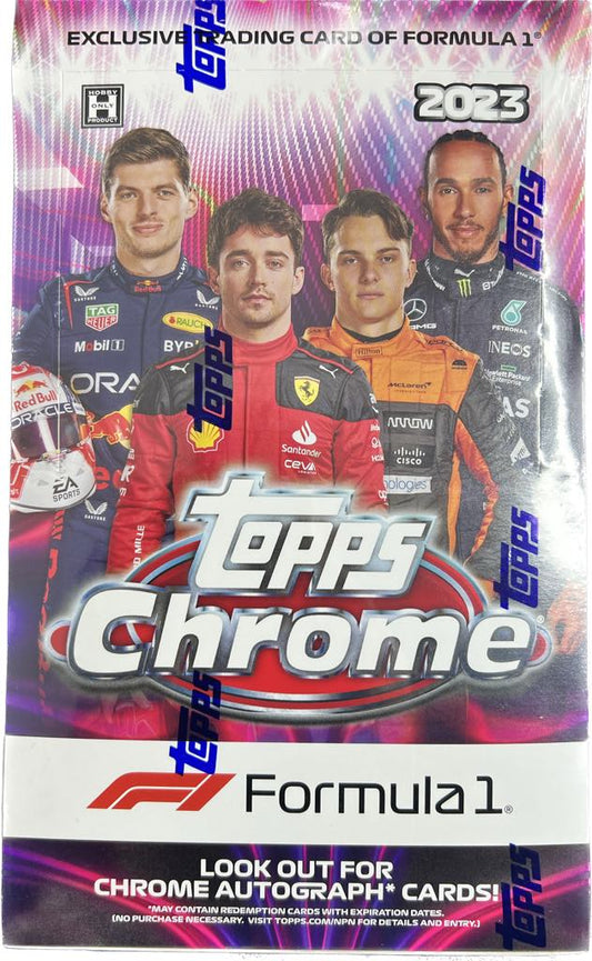 Best Deal - 2023 Topps Chrome Formula 1 Racing Hobby Box