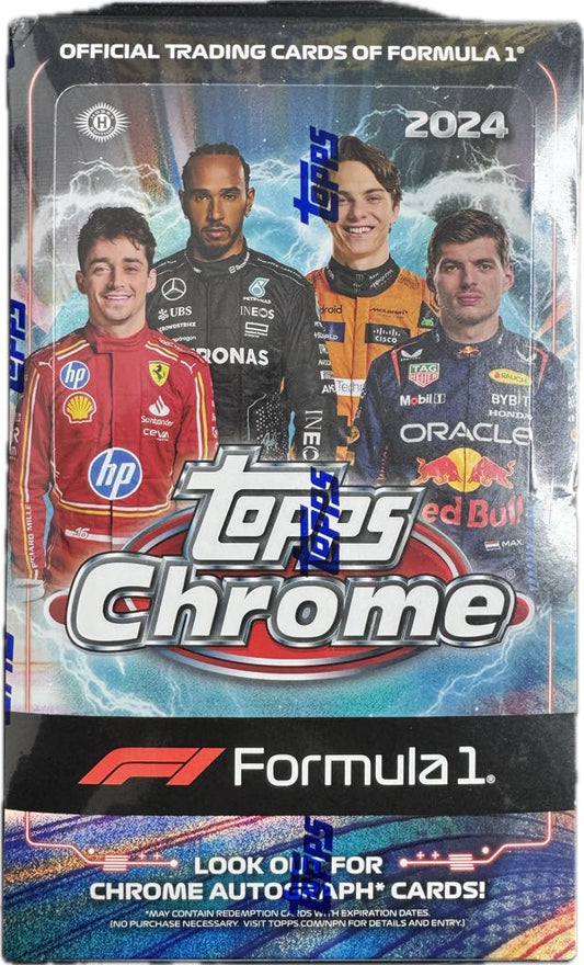 Best Deal - 2024 Topps Chrome Formula 1 Racing Hobby Box