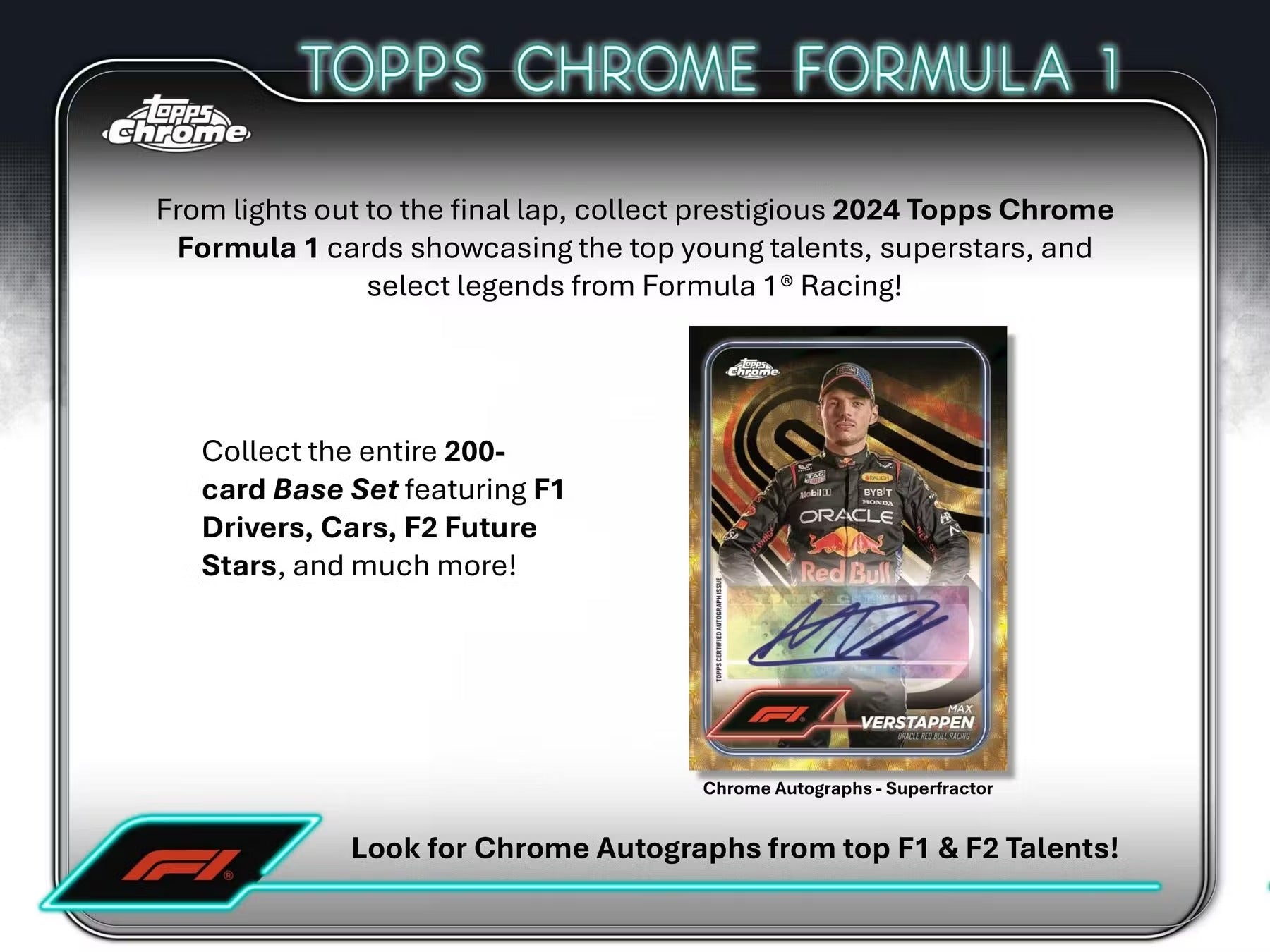 Best Deal - 2024 Topps Chrome F1 Formula 1 Hobby Box