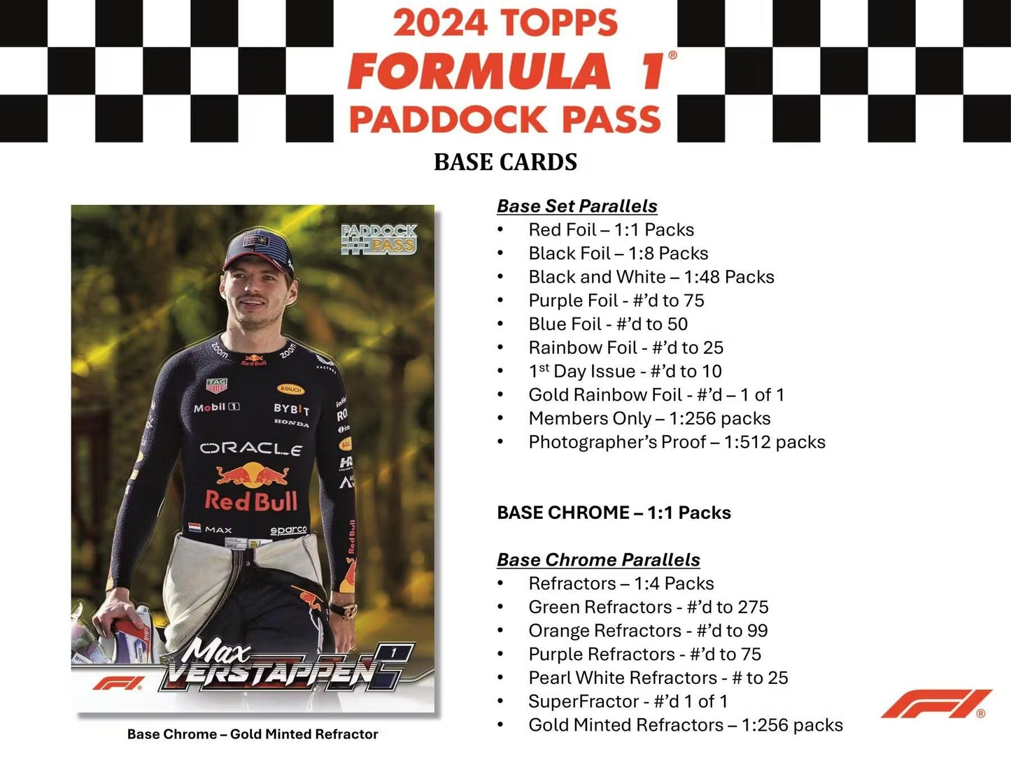 Best Deal - 2024 Topps Paddock Pass F1 Formula 1 Hobby Box
