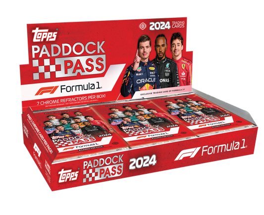 Best Deal - 2024 Topps Paddock Pass F1 Formula 1 Hobby Box