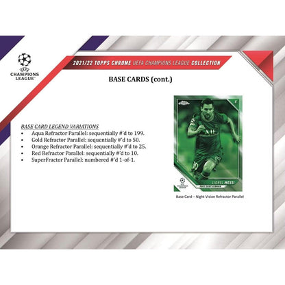 Best Deal - 2021/22 Topps UEFA Champions League Chrome Soccer Hobby Box
